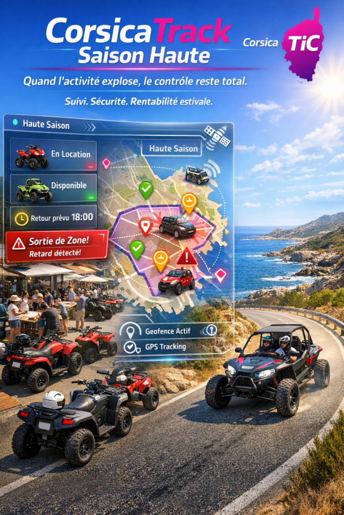 Géolocalisation CorsicaTrack