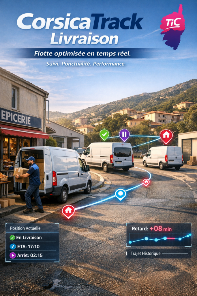 Géolocalisation CorsicaTrack