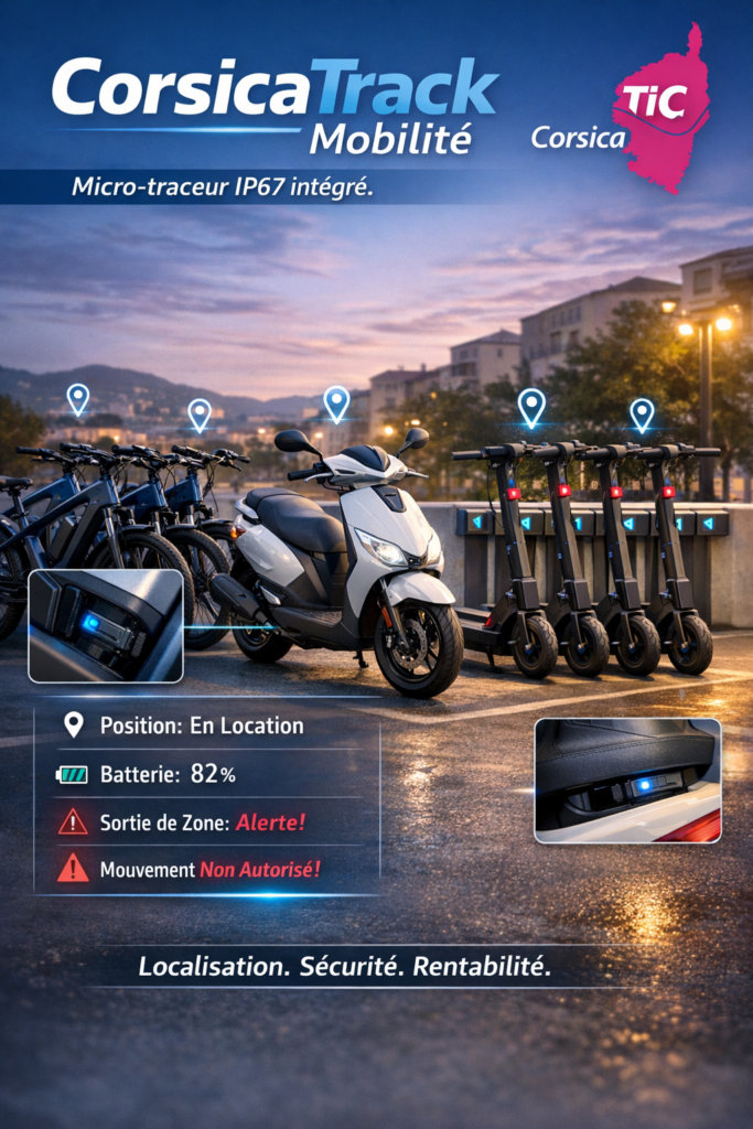 Géolocalisation CorsicaTrack