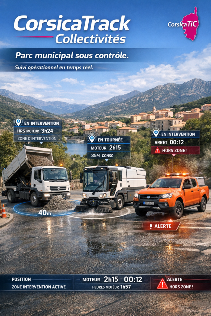 Géolocalisation CorsicaTrack
