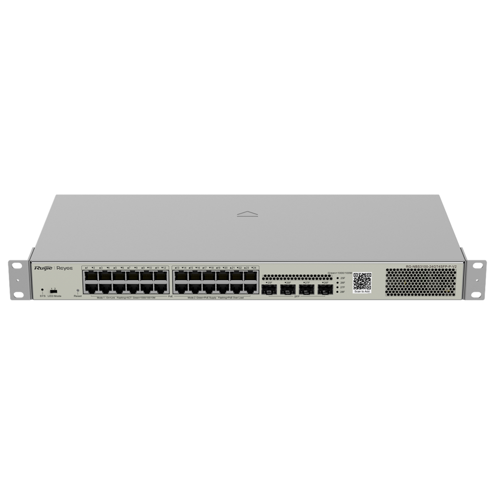 [TSN3SAN3VPHZ_RG-NBS3100-24GT4SFP-P-V2] RG-NBS3100-24GT4SFP-P-V2