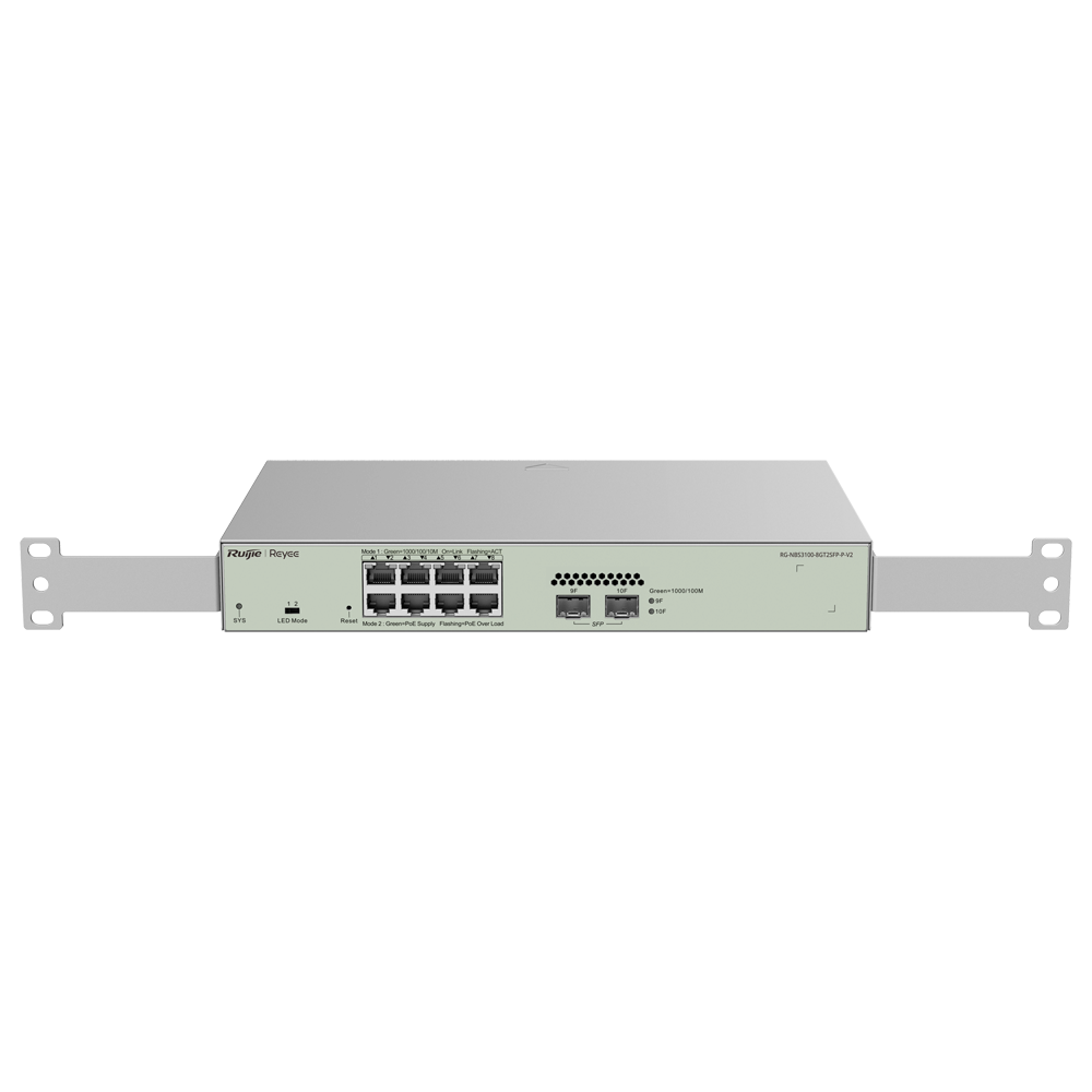 [TSN3SAN3VPHZ_RG-NBS3100-8GT2SFP-P-V2] RG-NBS3100-8GT2SFP-P-V2
