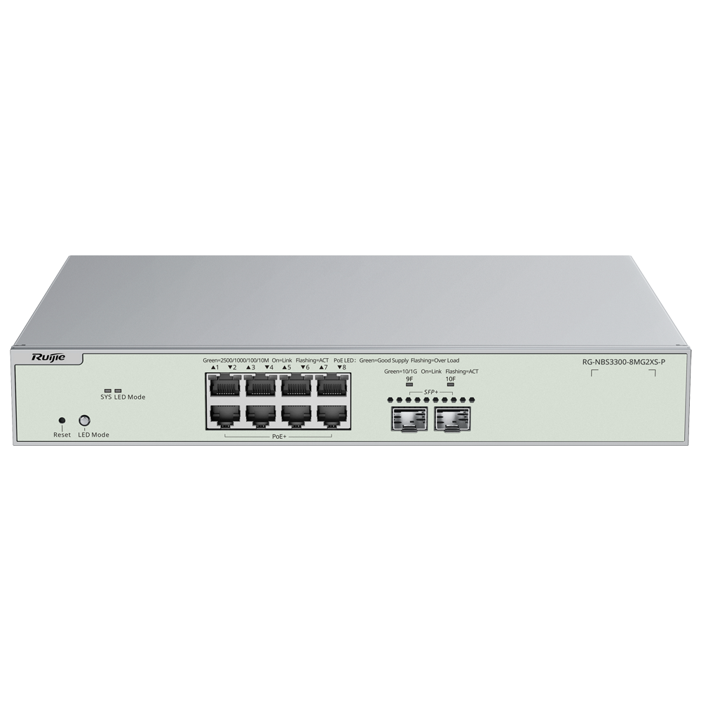 [TSN3SAN3VPHZ_RG-NBS3300-8MG2XS-P] RG-NBS3300-8MG2XS-P