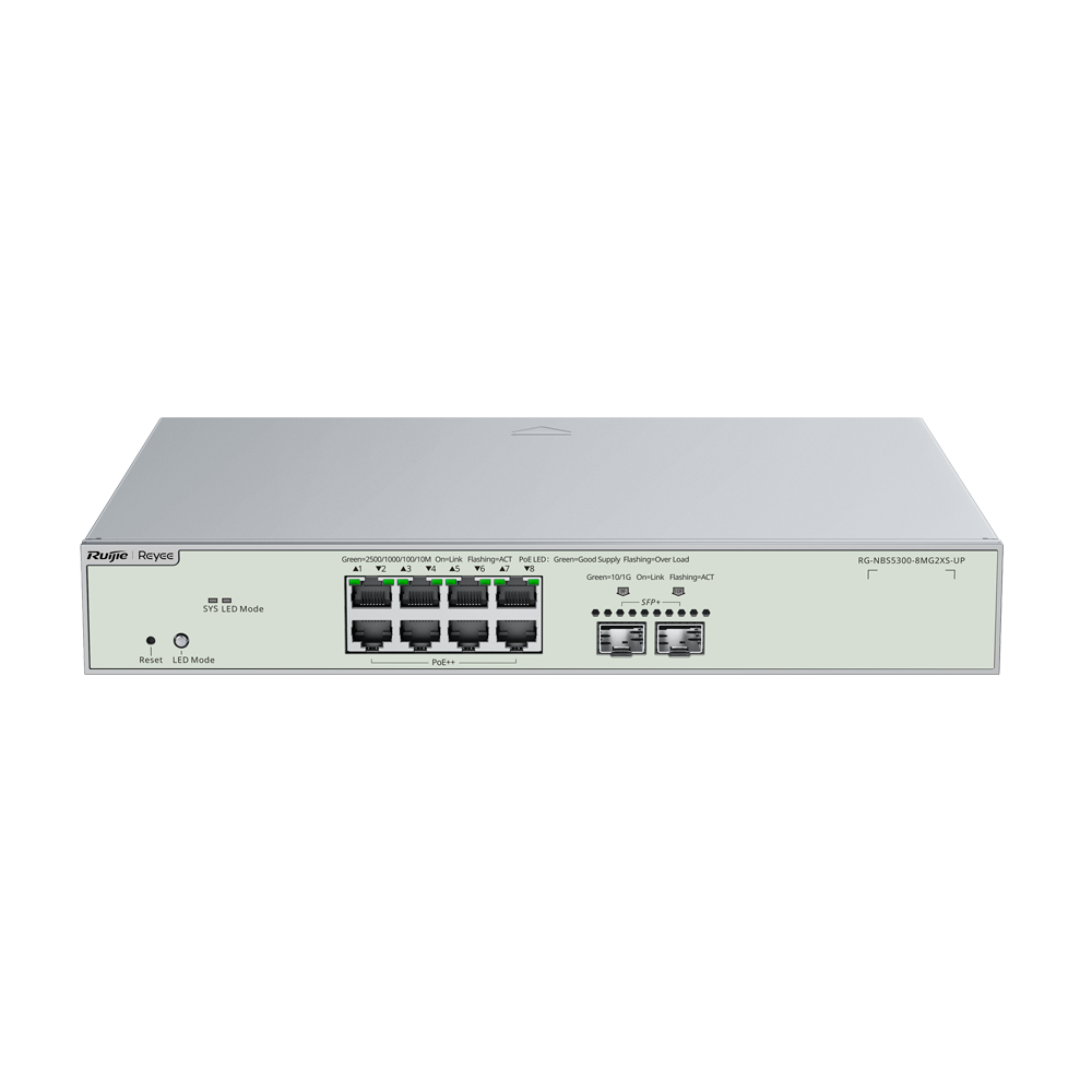 [TSN3SAN3VPHZ_RG-NBS5300-8MG2XS-UP] RG-NBS5300-8MG2XS-UP